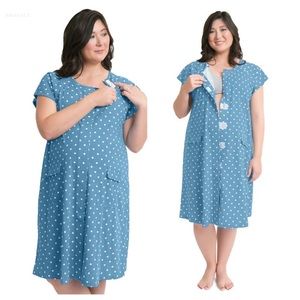 NWT Kindred Bravely Medical Gown Hospital, Labor &Delivery, Recovery, Elderly